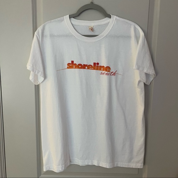 Vintage shoreline south mens short sleeve graphic tee shirt | size Large - Picture 5 of 8